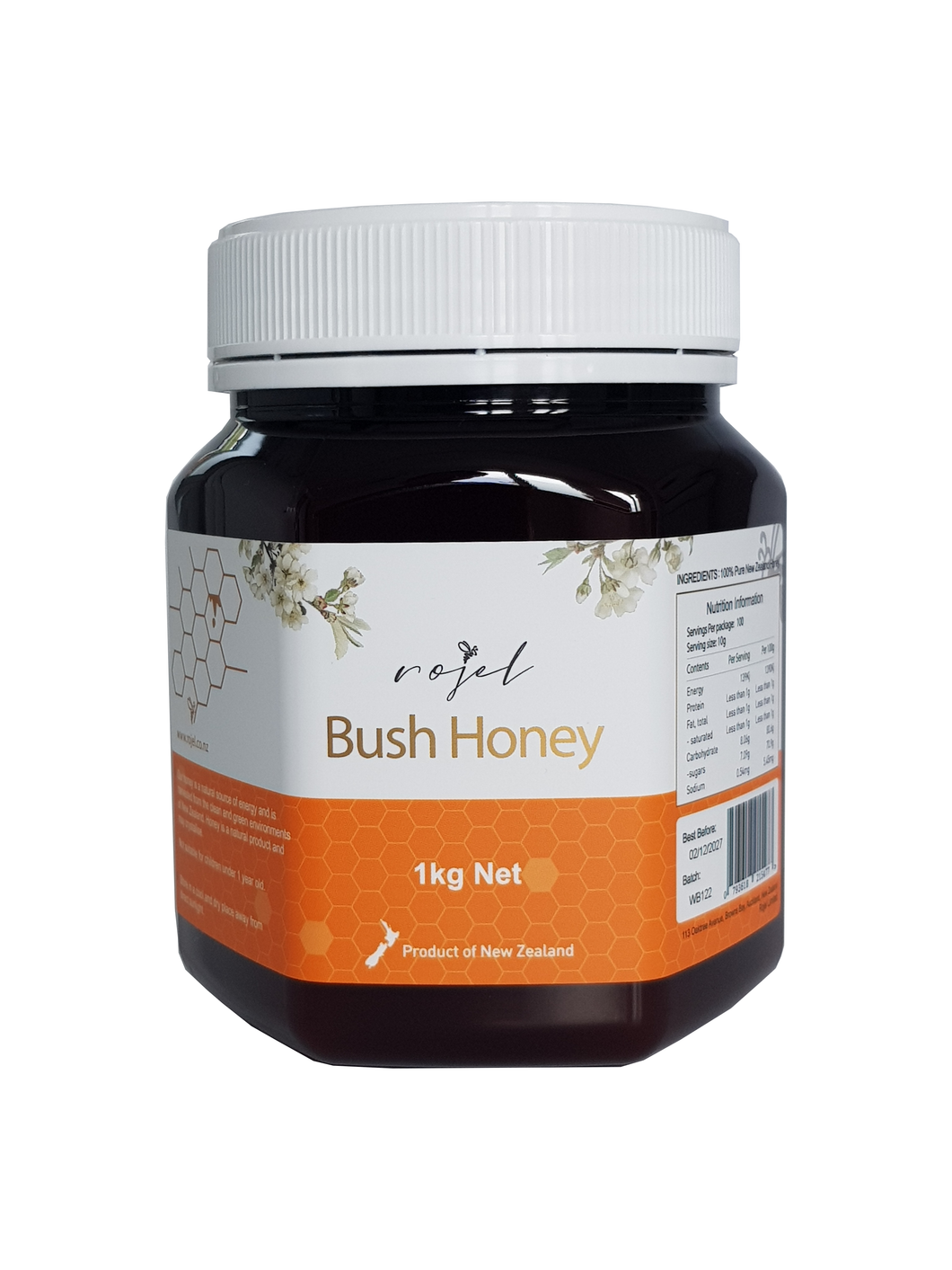 NZ Bush Honey 1kg